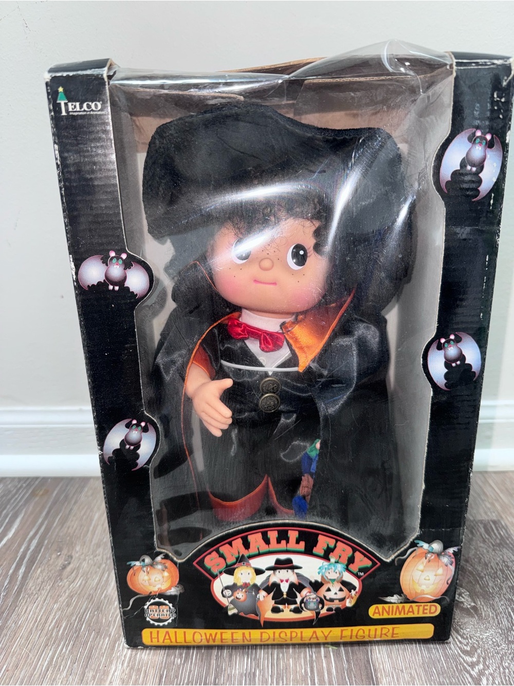 Vintage 1994 Telco Small Fry Motion-ettes Dracula Halloween